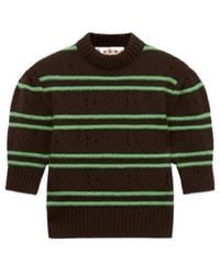 Marni - Openwork Knit Sweater - Lyst