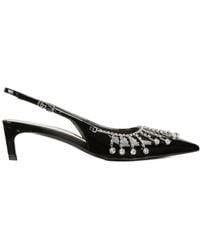 Gucci - 45Mm Guinevere Chain Detail Pumps - Lyst