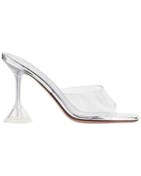 AMINA MUADDI - Square-Toe High-Heeled Sandals - Lyst