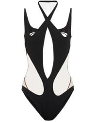 Mugler - Cutout Bodysuit - Lyst