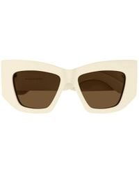 McQueen - Eyewear Cat-Eye Frame Sunglasses - Lyst