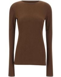 Entire studios - Sheer Long Sleeve Top - Lyst