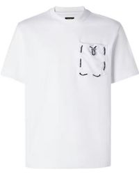 Fendi - Pocket Detailed Crewneck T-Shirt - Lyst