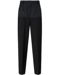 Pinko - Panelled-Design Trousers - Lyst