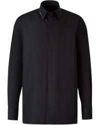 Givenchy - Logo Detailed Collared Shirt - Lyst