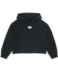 MM6 by Maison Margiela - Drop Shoulder Hoodie - Lyst