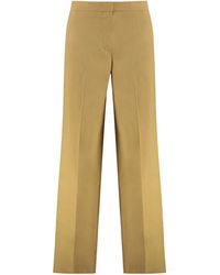 Pinko - Stretch Pleated Trousers - Lyst