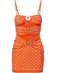 Christopher Esber - Orbit Bandana Cutout Minidress - Lyst