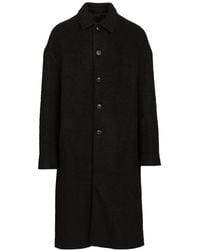 Rick Owens - Brad Knee-Length Coat - Lyst