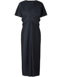 Soeur - Ella V-Neck Short-Sleeve Midi Dress - Lyst