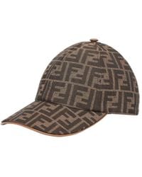 Fendi - Ff Jacquard Baseball Cap - Lyst