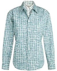 Tod's - Printed Belt Shirt - Lyst