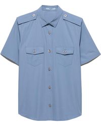 Prada - Cotton Poplin Shirt - Lyst