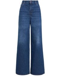 Chloé - High Waist Flared Denim Jeans - Lyst