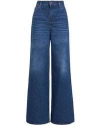 Chloé - High Waist Flared Denim Jeans - Lyst