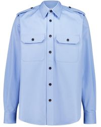 McQueen - Long Sleeved Buttoned Shirt - Lyst