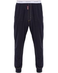 DSquared² - Elastic-Waist Lounge Pants - Lyst