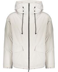 Herno - Hooded Zip-Up Down Jacket - Lyst