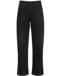Maison Margiela - Logo Detailed Straight-Leg Jeans - Lyst