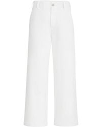 Brunello Cucinelli - Cotton-Linen Gabardine Chinos - Lyst