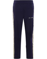 Palm Angels - Logo-Printed Elasticated Waist Track Pants - Lyst