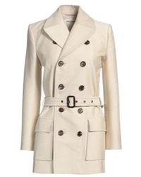 Saint Laurent - Simple Double- Trench Coat - Lyst