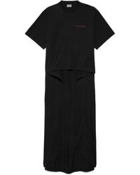 Balenciaga - Back Gradient Tapered T-Shirt - Lyst