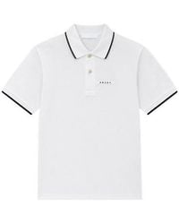 Prada - Short-Sleeved Polo Shirt - Lyst