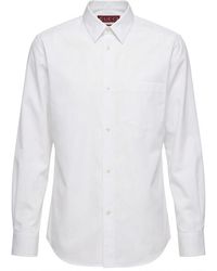 Gucci - Embroidered Poplin Shirt - Lyst