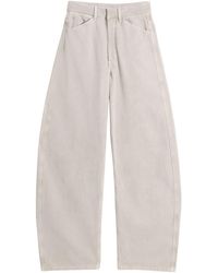 Lemaire - High-Waist Curved Pants - Lyst