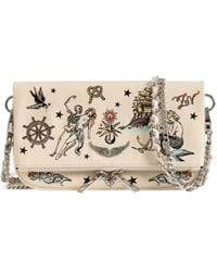 Zadig & Voltaire - Rock Mini Tattoo Clutch Bag - Lyst
