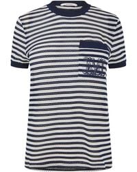 Max Mara - Crew Neck Short Sleeve Knit Top - Lyst