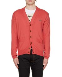 Vivienne Westwood - V-Neck Knitted Cardigan - Lyst