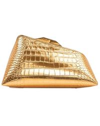 The Attico - The 8.30Pm Embossed Clutch Bag - Lyst