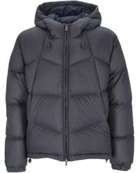 K-Way - Hooded Padded Down Jacket - Lyst