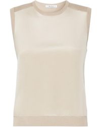 Max Mara - Cashmere And Silk Yarn Sweater - Lyst