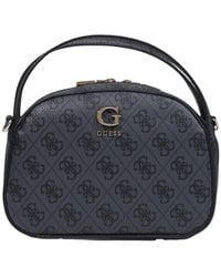 Guess - Coleen Monogram-Print Logo-Plaque Tote Bag - Lyst