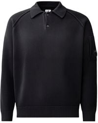 C.P. Company - Lens-Detail Polo Shirt - Lyst