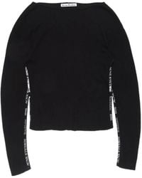 Acne Studios - Logo-Embellishment Sweater - Lyst
