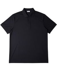 Burberry - Short-Sleeve Polo Shirt With Button Placket - Lyst