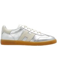 Hogan - Lace-Up Low-Cut Casual Shoes - Lyst