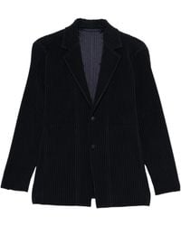Issey Miyake - Homme Plissé Pleated Basics Jacket - Lyst