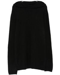 Rick Owens - Knitted Hooded Sweater - Lyst