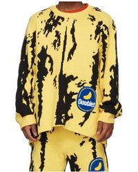 Doublet - Long-Sleeved Crew Neck Knit Sweater - Lyst