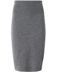 Stella McCartney - High-Waist Knitted Pencil Skirt - Lyst