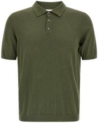 Roberto Collina - Short-Sleeved Polo Shirt - Lyst