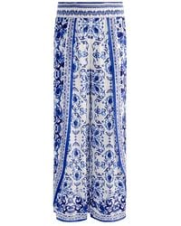 Alice + Olivia - Larissa Open Pleat Pant - Lyst