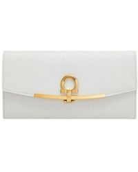 Ferragamo - Flip Wallet - Lyst