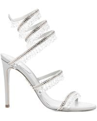 Rene Caovilla - Stiletto High Heel Sandals - Lyst
