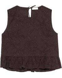 Liu Jo - Ruffled Vest - Lyst